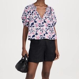 NWT Apiece Apart Caminitas Puff Sleeve Top